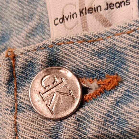 Calvin Klein Stone Wash Jeans Size 8 - Picture 7 of 8